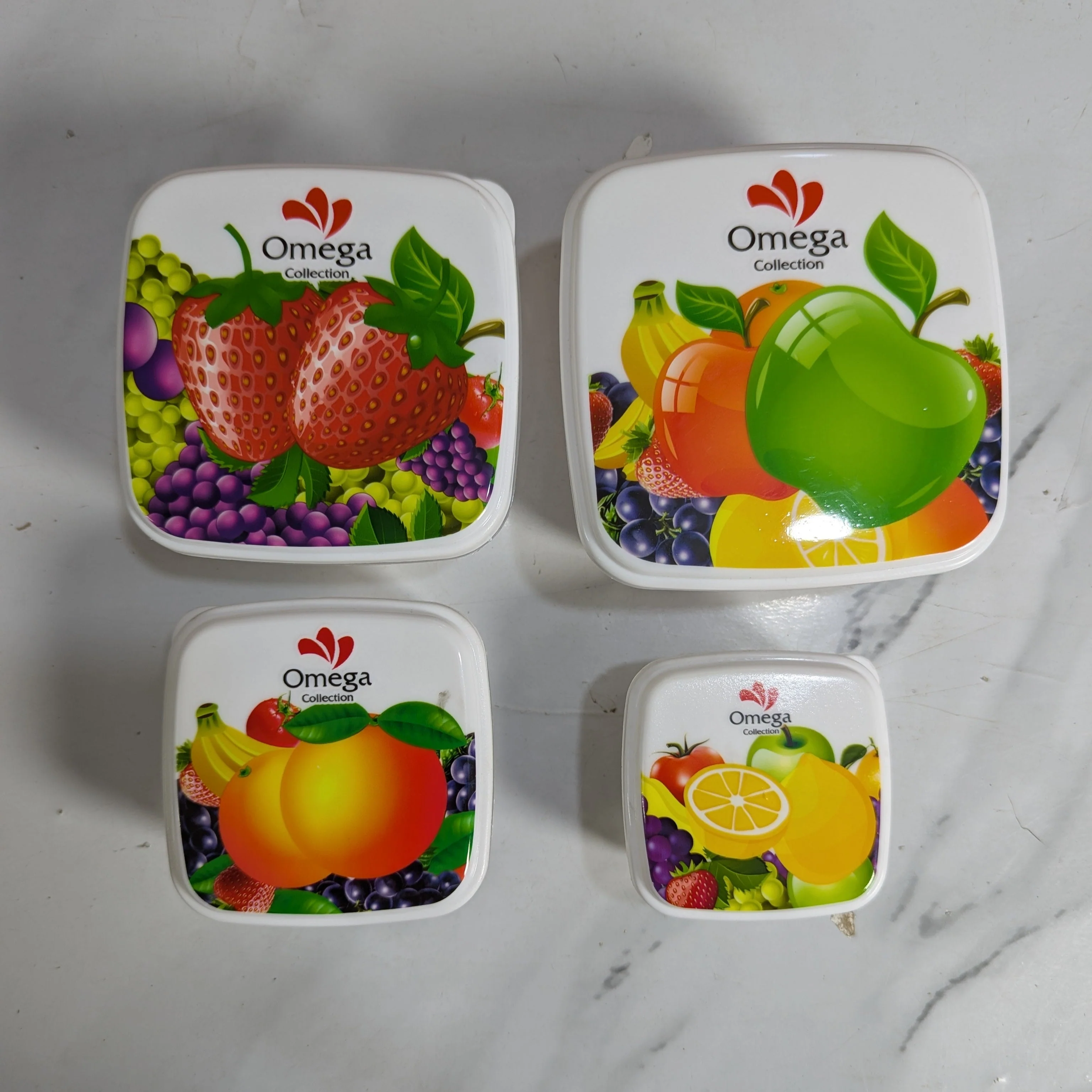 4 Pcs Mini Fresh Keeping Storage Jar - Image 3