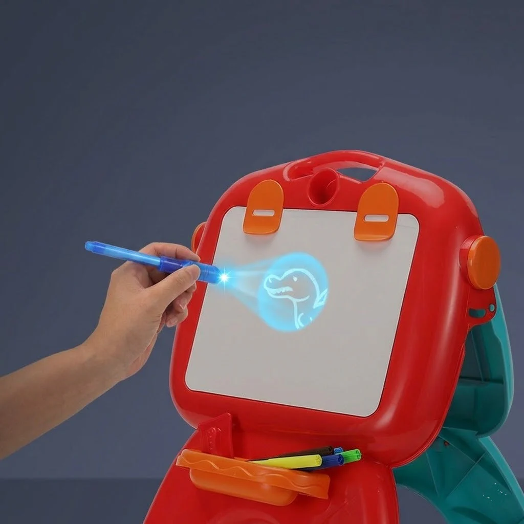 4in1 Kids Projector Easel Board Set - Image 3