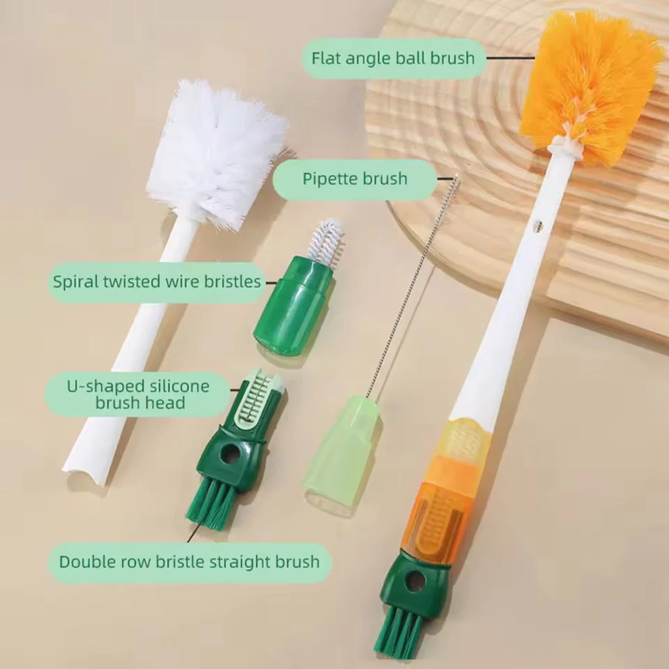 5 in 1 Bottle Cleaning Brush Set - Image 3