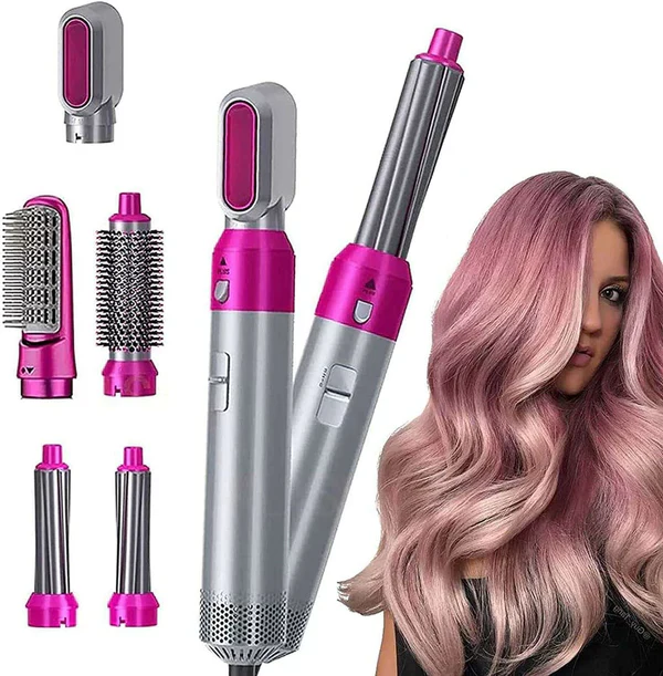 5 In 1 Hot Hair Styler Straightener - Image 2