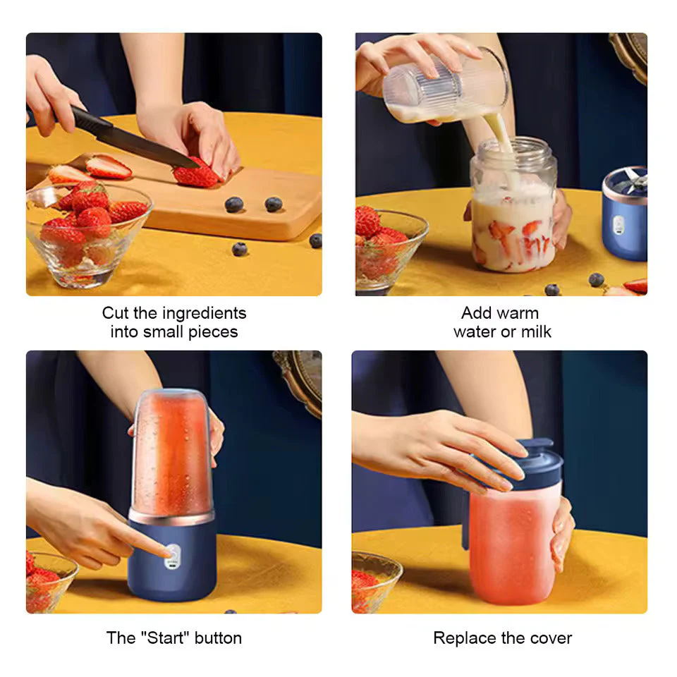 Portable USB Blender Juicer (Rechargeable) - Image 4