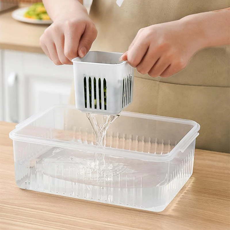 6 Grid Refrigerator drain storage Box - Image 5