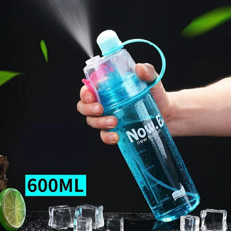 600ml Creative Spray Water Bottle - Image 2