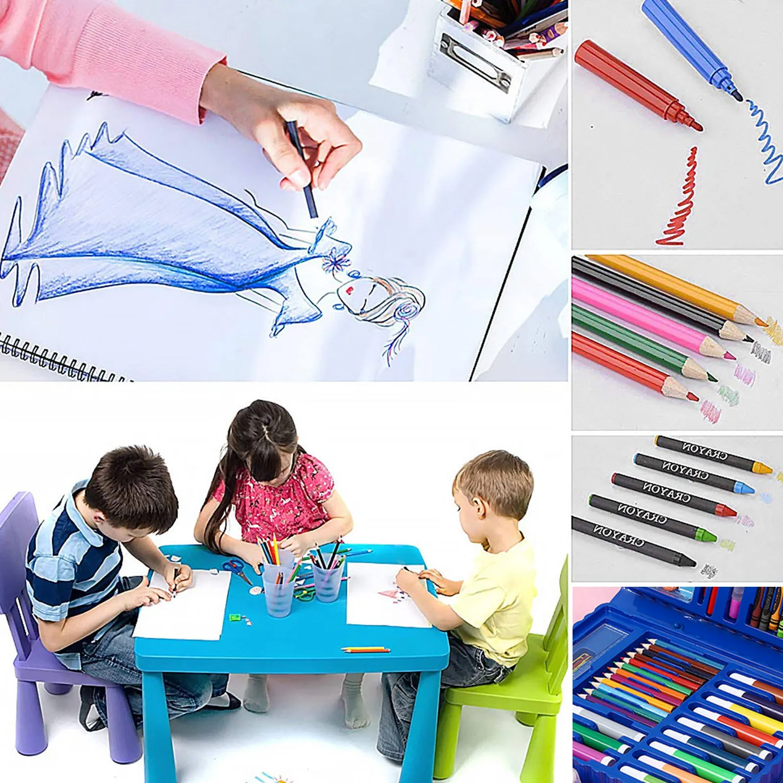 68PC Kids Art Set - Image 2