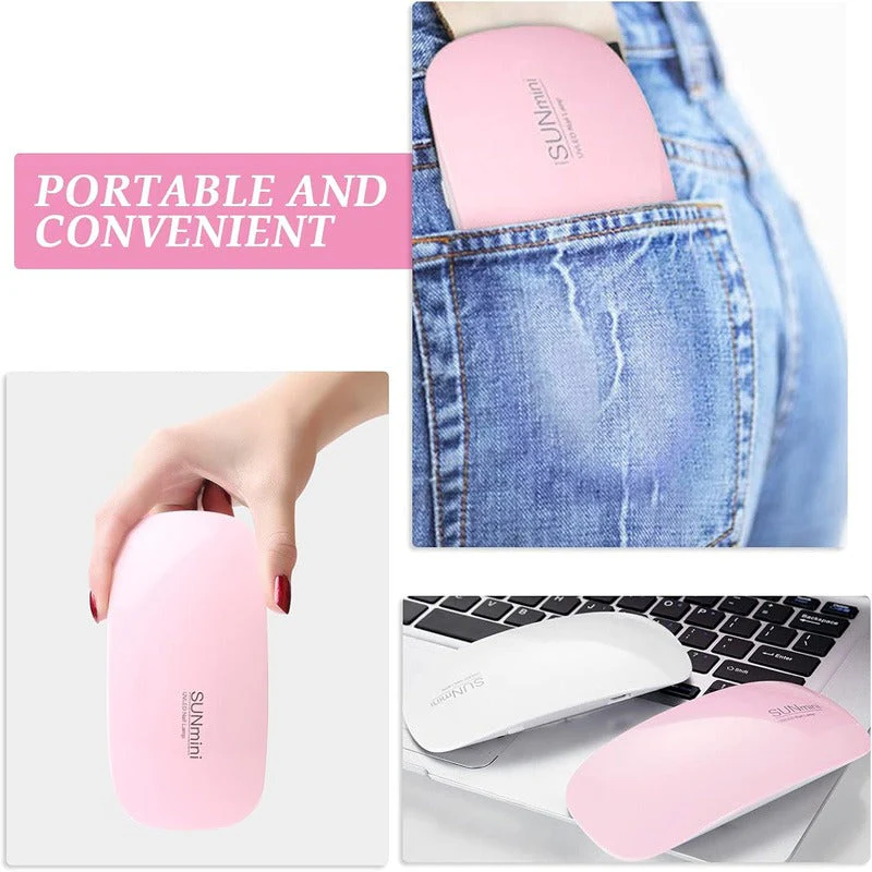 6W UV LED USB Nail Phototherapy Portable Machine - Image 5