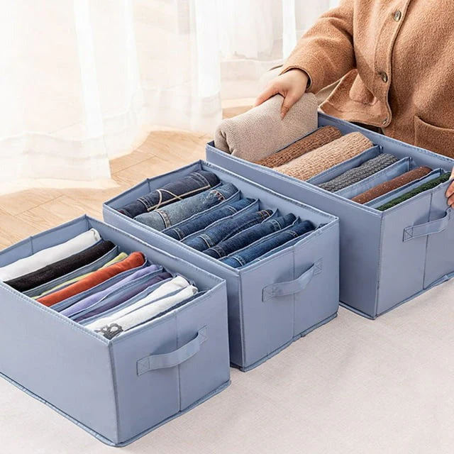 7 Grid Multi-Purpose Cloths Organizer Box - Image 2