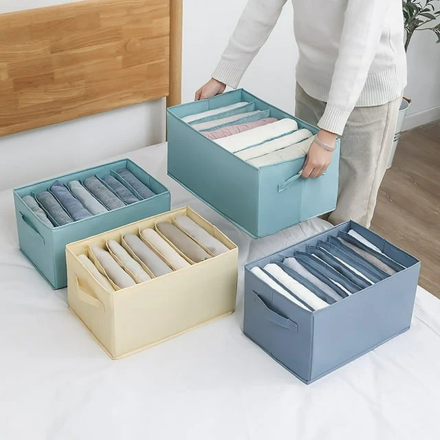 7 Grid Multi-Purpose Cloths Organizer Box - Image 3