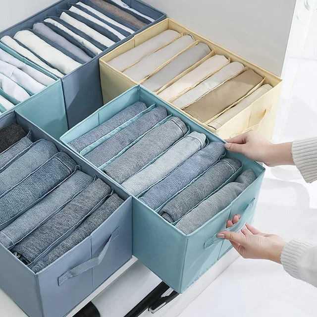 7 Grid Multi-Purpose Cloths Organizer Box - Image 4