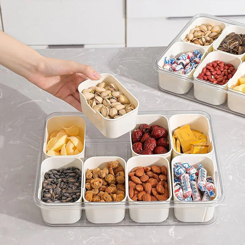 8 Compartment Snack Storage Box - Image 4