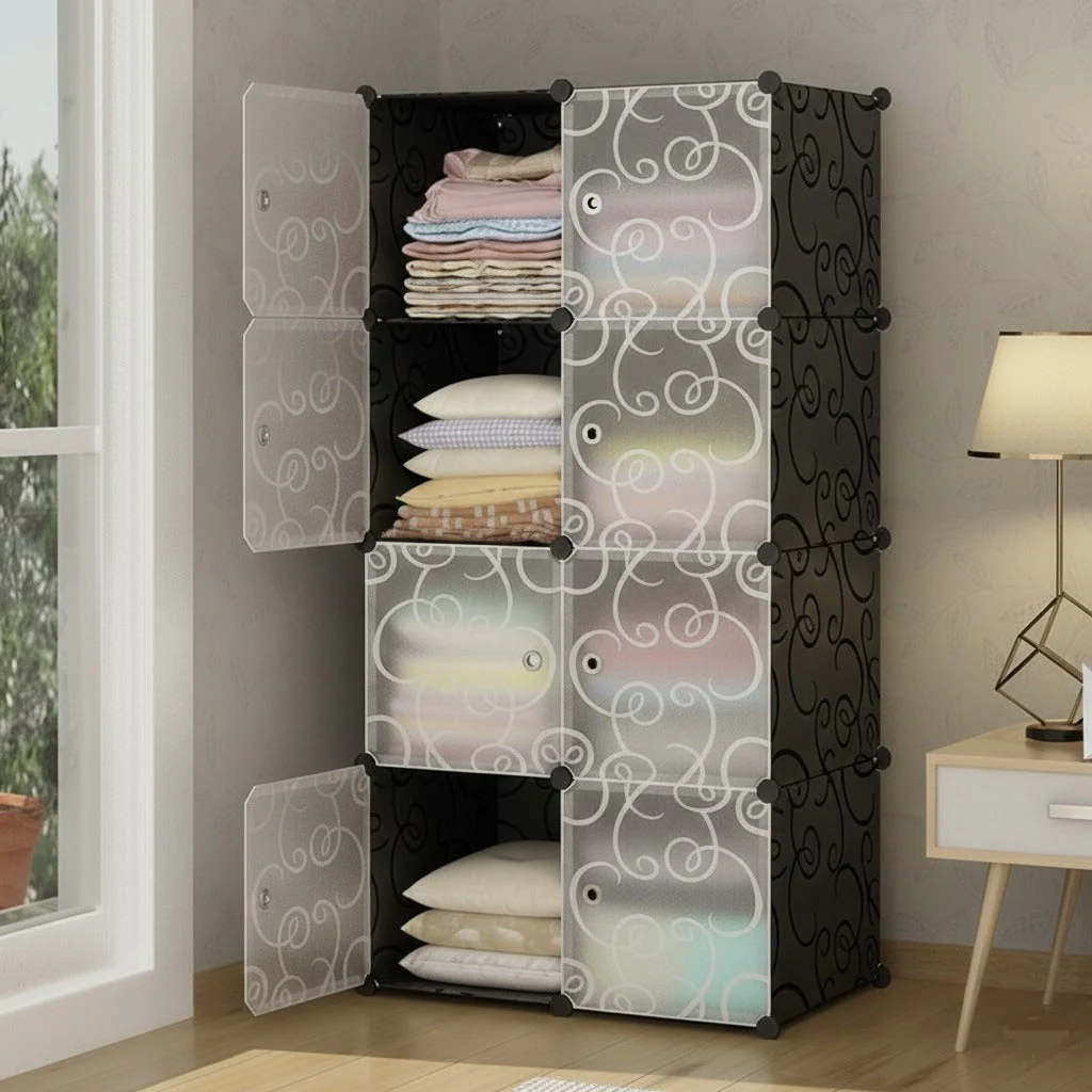 8 Cubes Wardrobe Cabinet Storage Organizer - Image 5