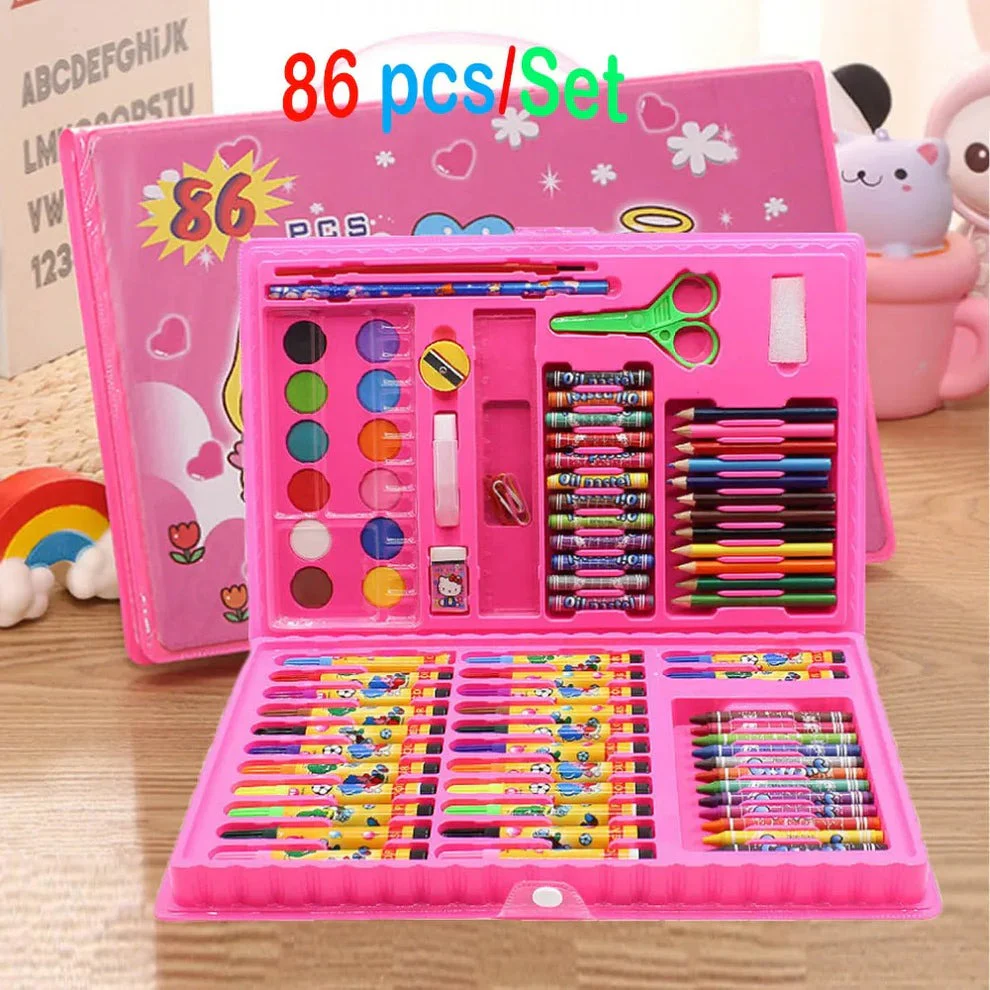 86Pcs Kids Drawing Set