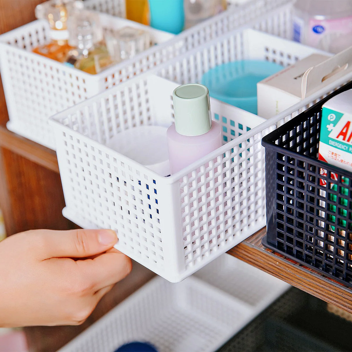 9PCs Plastic Adjustable Drawer Organizer - Image 3