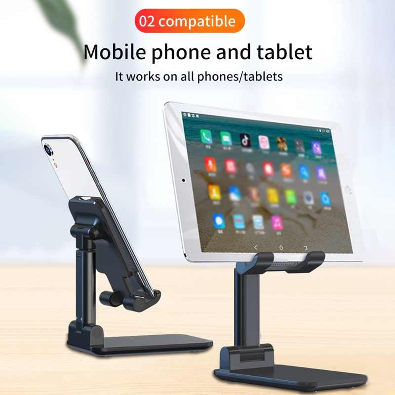 Adjustable Cell Phone Stand, Foldable Portable Phone Holder - Image 5