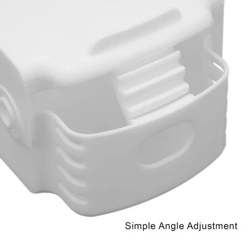 2 PCS Adjustable Double-layer Plastic Shoe Rack - Image 4