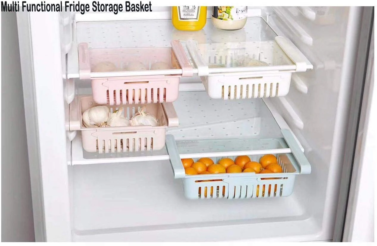 Expandable Fridge Basket for Multipurpose Storage - Image 5