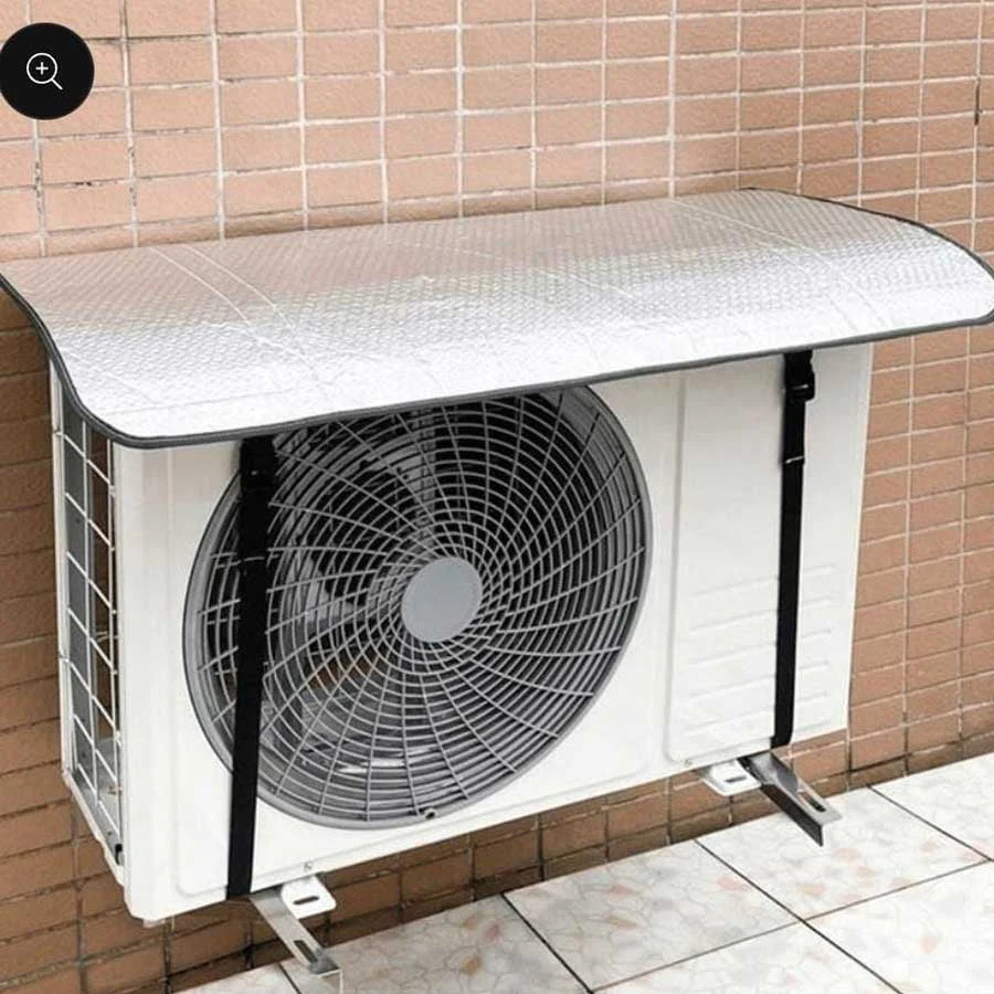 Aluminum Heat-Insulated & Water Proof Ac Outer Cover - Image 3