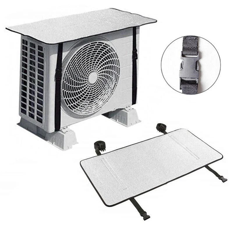 Aluminum Heat-Insulated & Water Proof Ac Outer Cover - Image 4