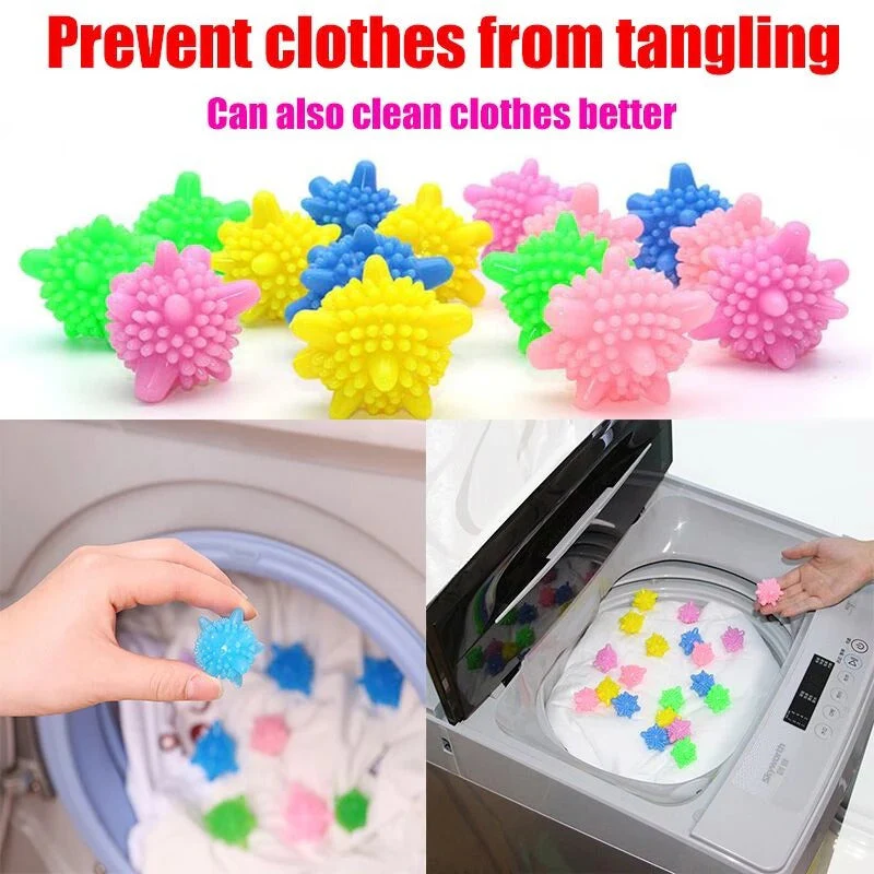 Anti-winding Magic Laundry Balls - Pack of 10 - Image 4
