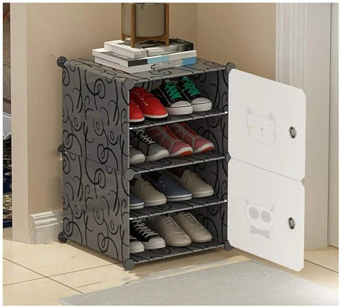 Attachable Cube Cabinet & Shoes Rack - Image 4