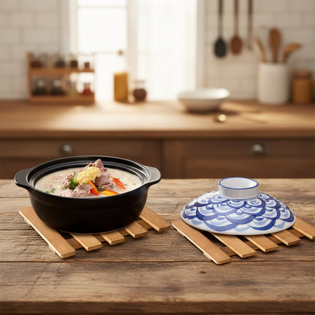1PC Wooden Heat Resistant Table Mat - Image 3