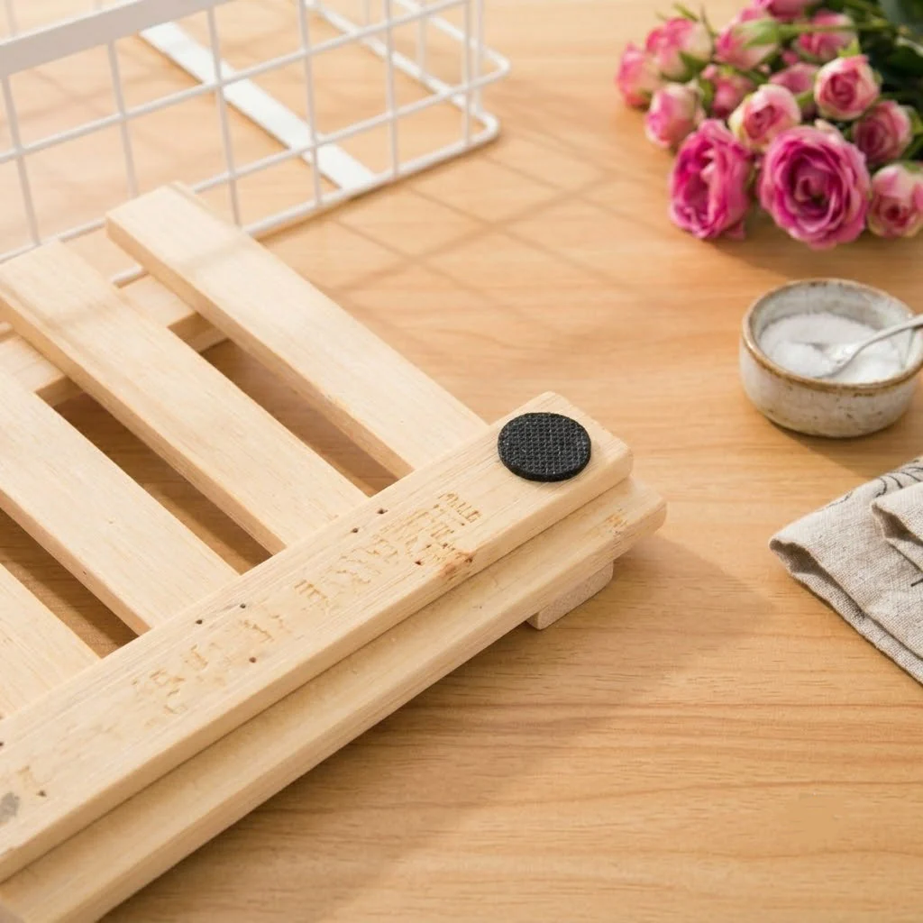 1PC Wooden Heat Resistant Table Mat - Image 4