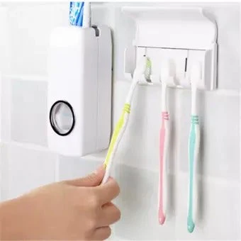 Best Quality Set of Toothpaste Dispenser & Brush Holder - Image 2