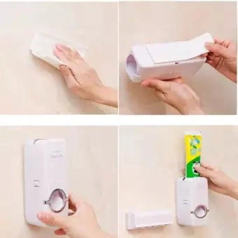 Best Quality Set of Toothpaste Dispenser & Brush Holder - Image 3
