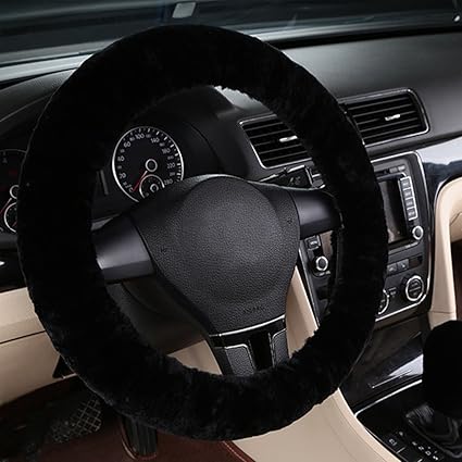 Fluffy Car Steering Cover - Image 4