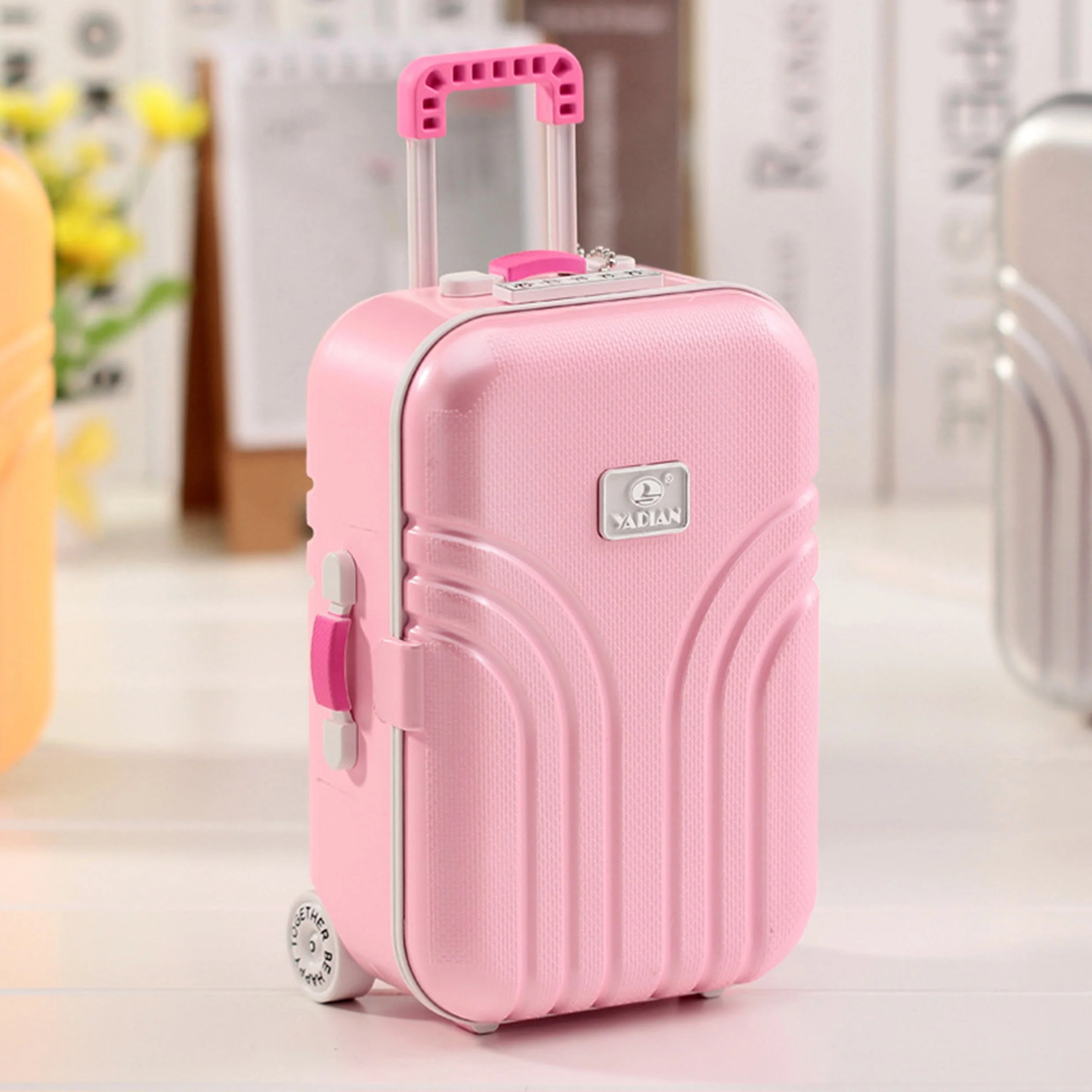 Charming Suitcase Music Jewelry Box - Image 4