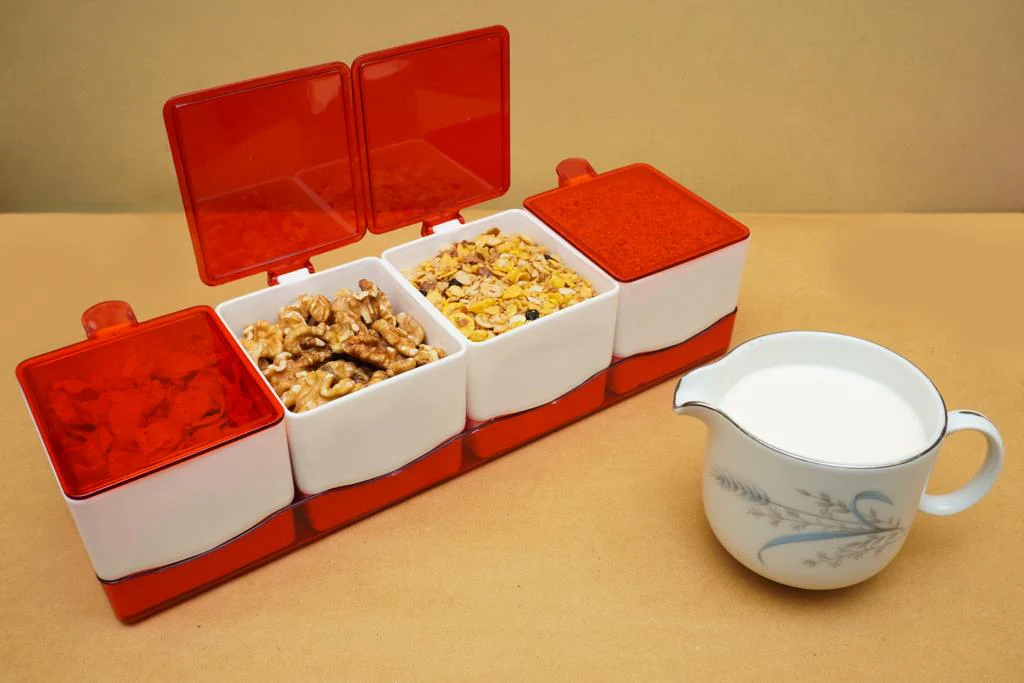 4 Grid Chilleez Spice Case Seasoning Box - Image 4