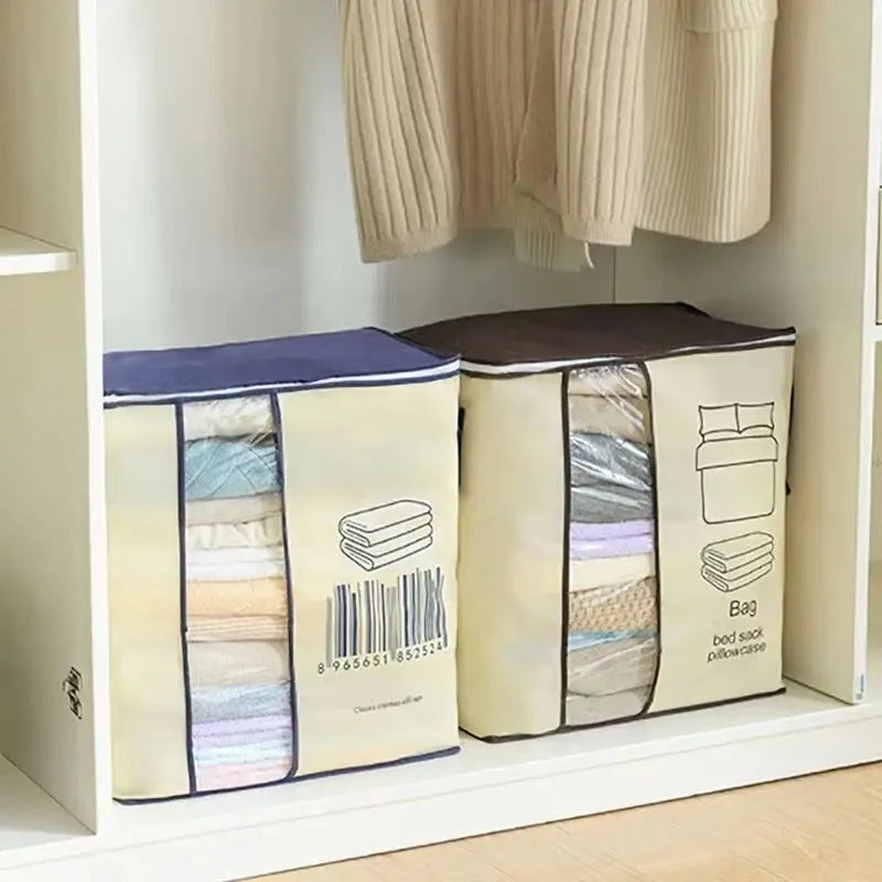 Pack Of 5 - Jumbo Size Multipurpose Storage Bag & Organizer for Clothes & Blanket - Image 3