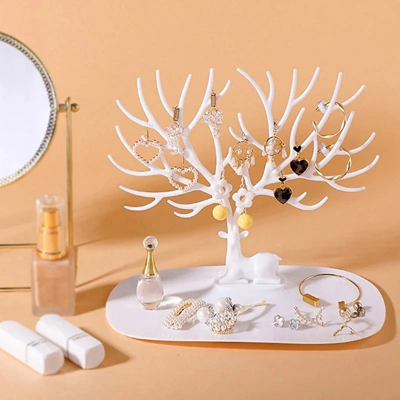 Creative Deer Tree Shape Jewelry Organizer - Image 2