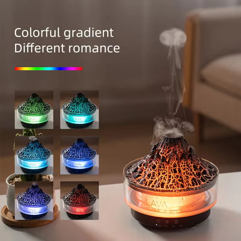 Creative Volcano-Shaped Fire Humidifier - Image 6