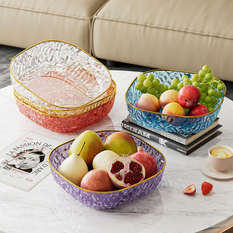 Crystal Acrylic Dining Plate - Image 2