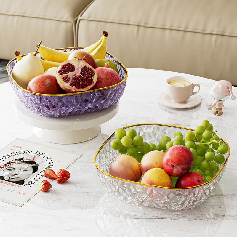 Crystal Acrylic Dining Plate - Image 3