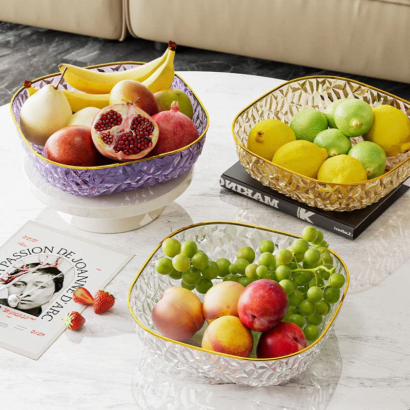 Crystal Acrylic Dining Plate - Image 4