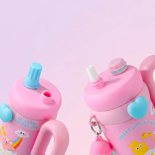 Cute Cartoon Dual Drinking Tumbler - Image 5