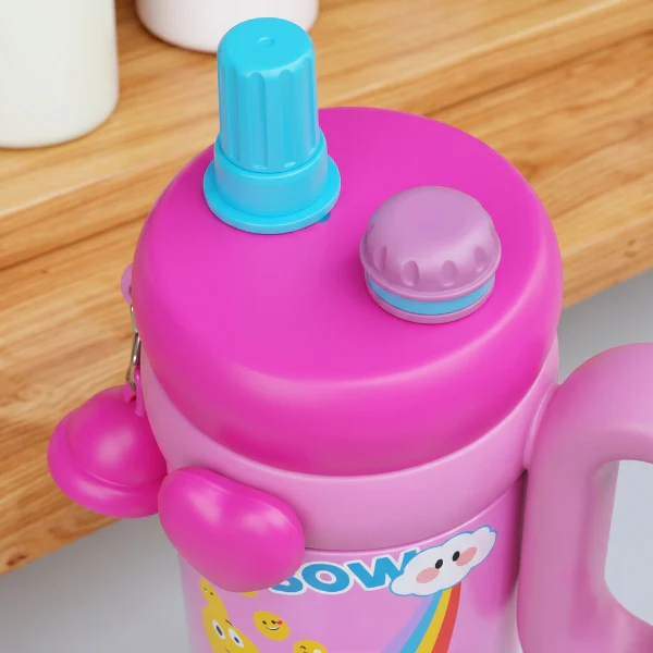 Cute Cartoon Dual Drinking Tumbler - Image 6
