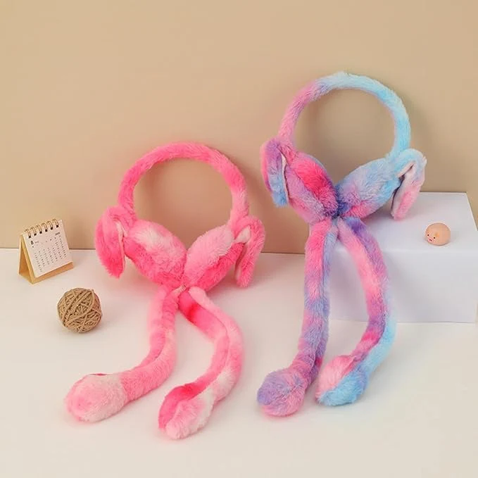 Cute Rabbit Plush Bunny Earmuffs - Image 4