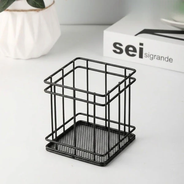 Desktop Iron Storage Bucket - Image 2