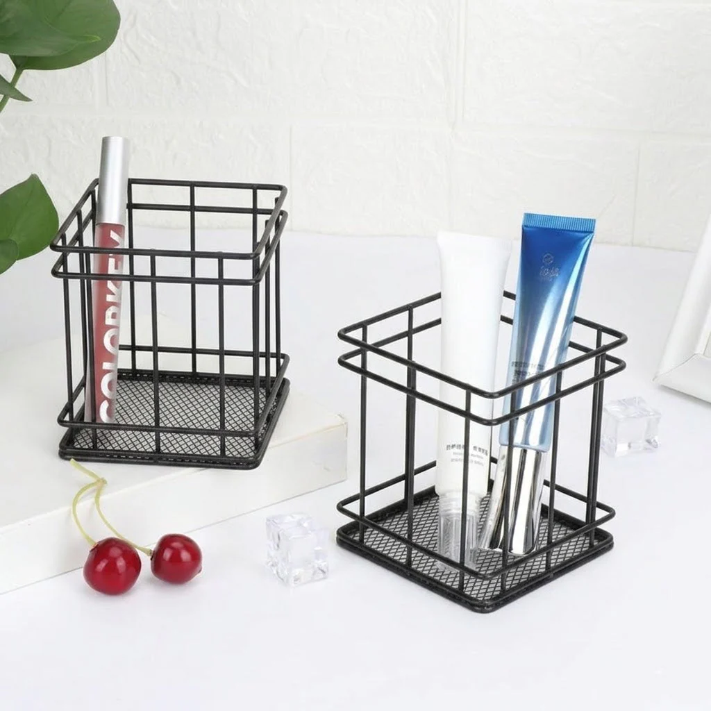 Desktop Iron Storage Bucket - Image 3