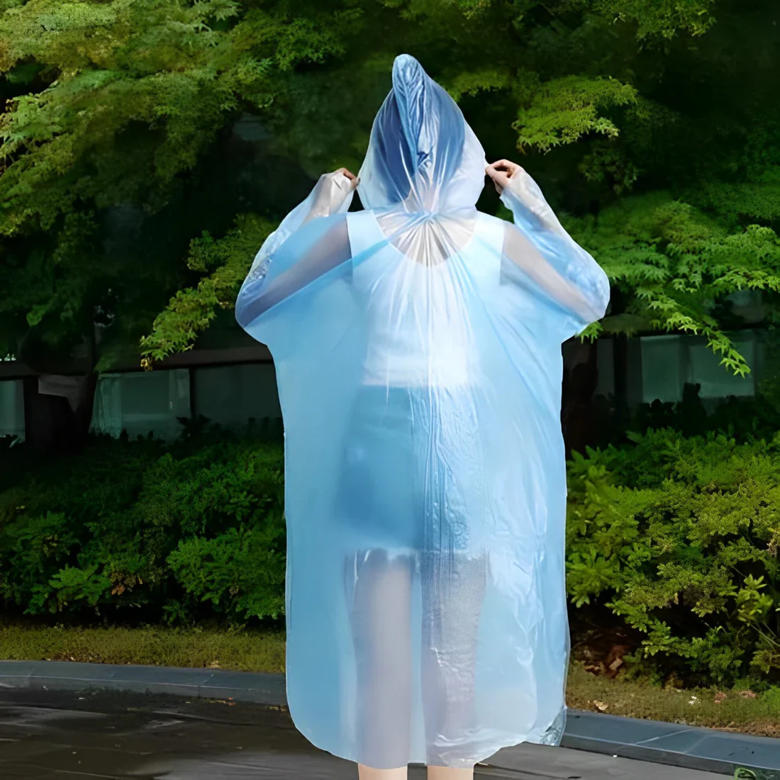 Disposable Lightweight Waterproof Rain Coat - Image 4