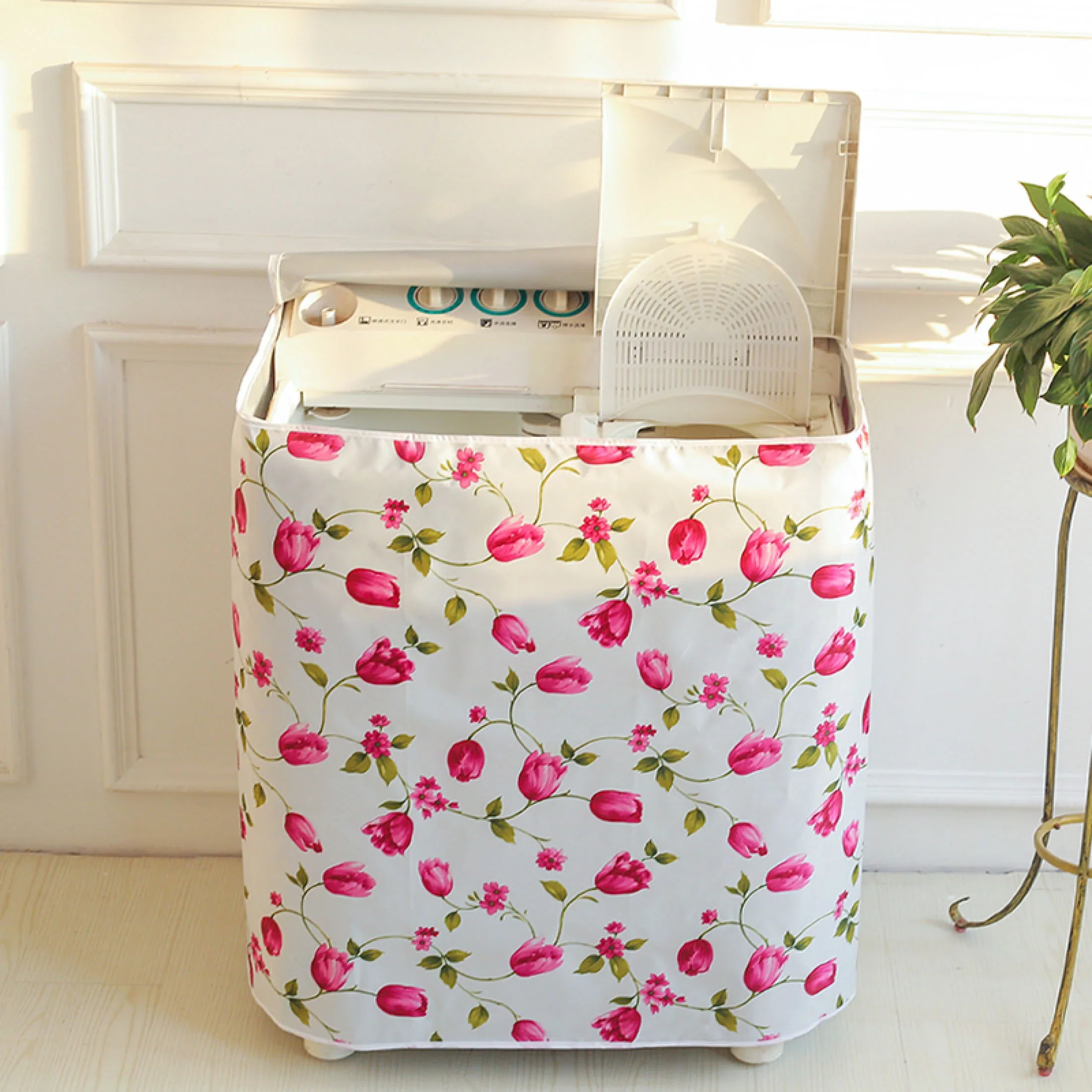 Double Barrel Washing Machine Dust Proof Cover - Image 5