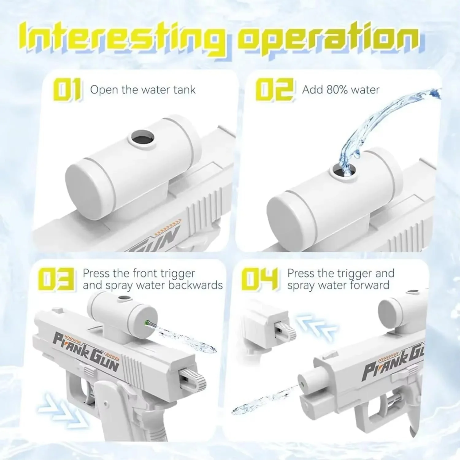 Double-Sided Prank Water Gun - Image 4