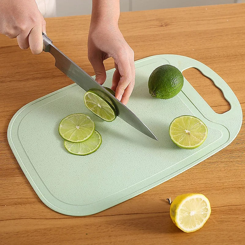 Nonslip Plastic Food Cutting Board - Image 4