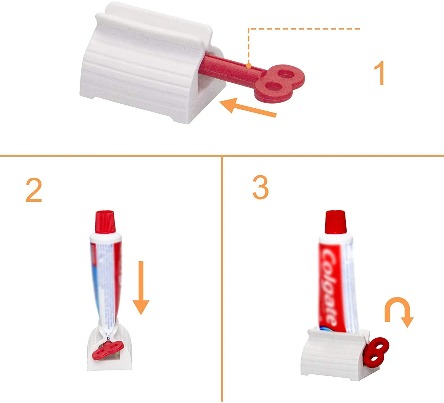 Easy Squeeze Toothpaste Holder Roller - Image 3
