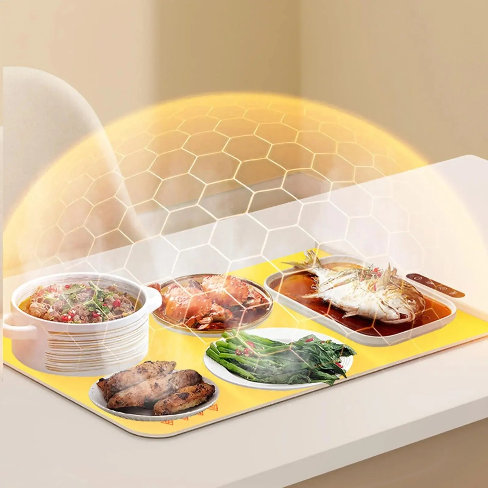 Electric Food Warming Silicon Mat - Image 6