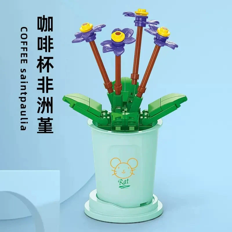 Flower Building Blocks Game Toy - Image 3
