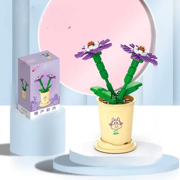 Flower Building Blocks Game Toy - Image 4