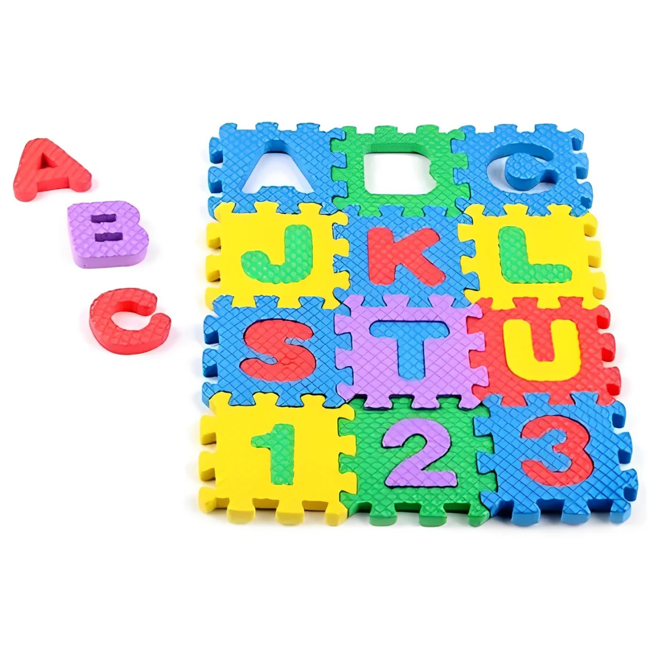 Foamic Multicolor Kids Puzzle Play Mat - Image 3